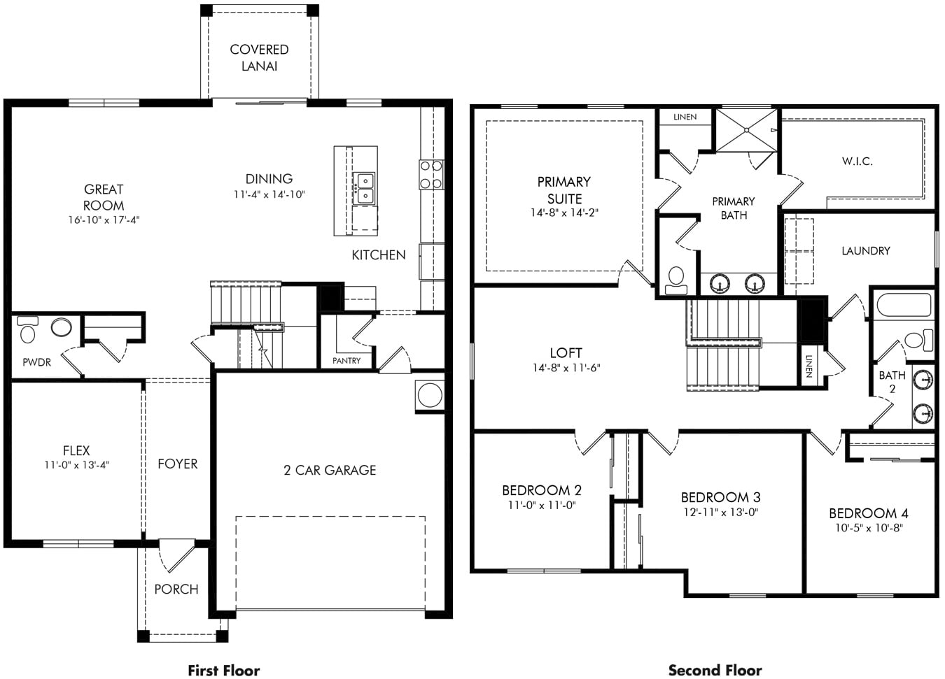 Prato Floorplan by Meritage Homes