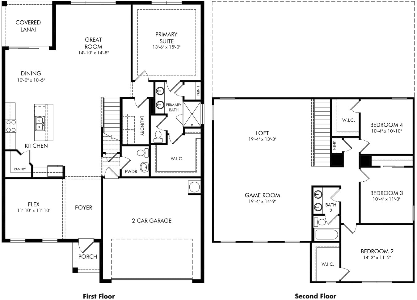 San Marino Floorplan by Meritage Homes