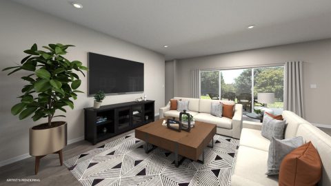 Onyx Living Room Rendering