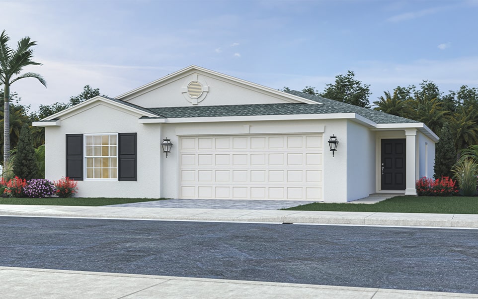 Exterior rendering of lennar home