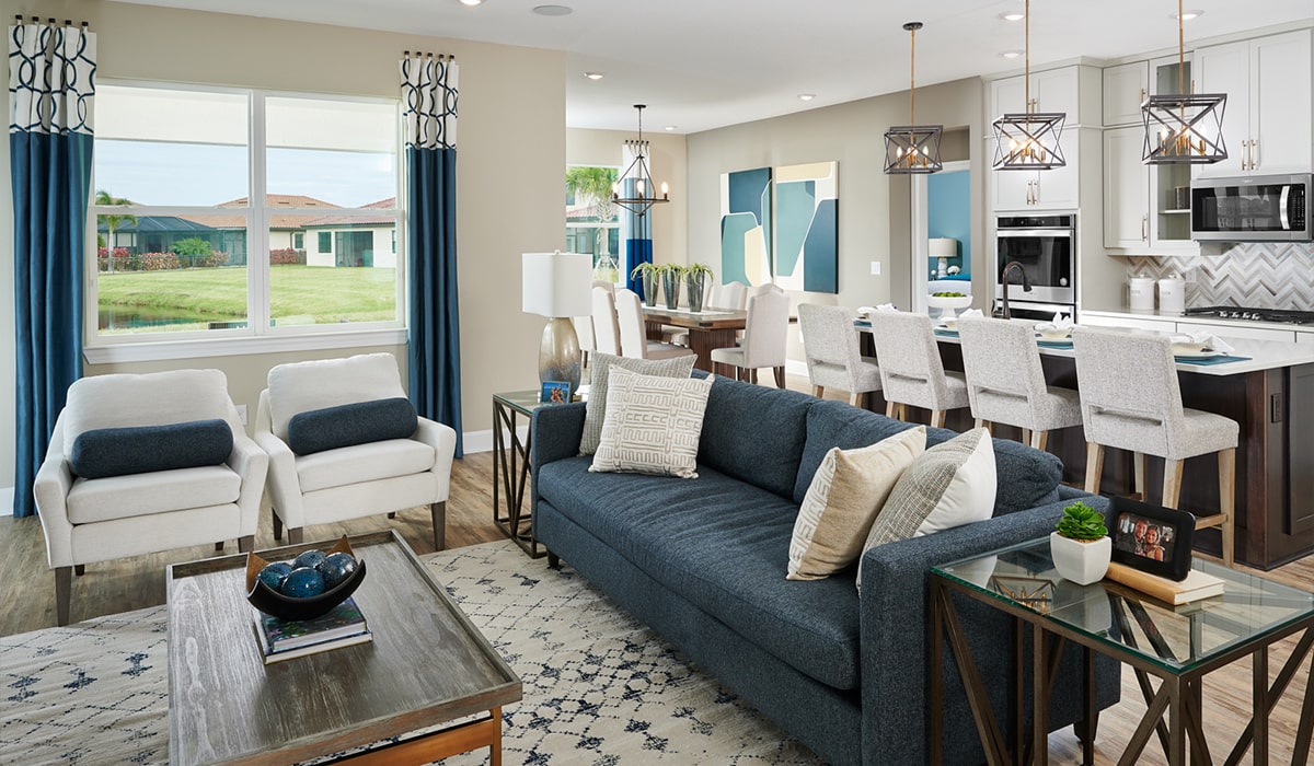 new model homes at wylder - inside look