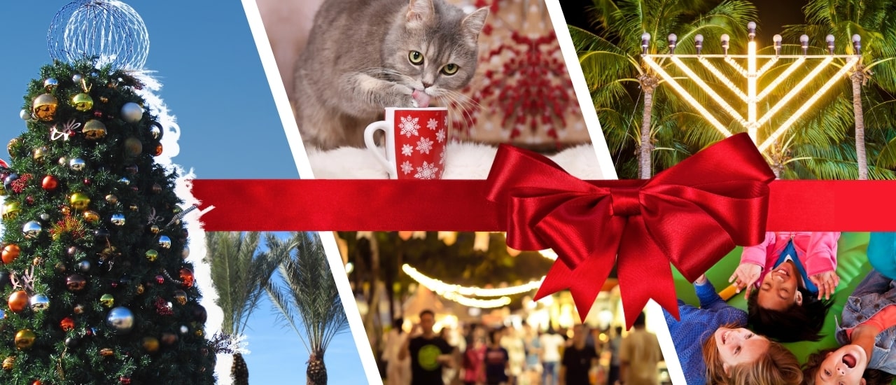 collage of holiday events in port st lucie FL