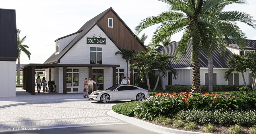 Glynlea Golf Shop Rendering