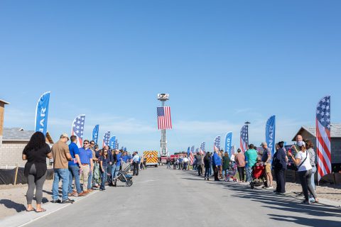 Helping a Hero Home Topping Off
