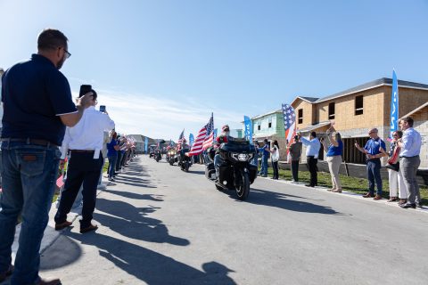 Helping a Hero Home Topping Off