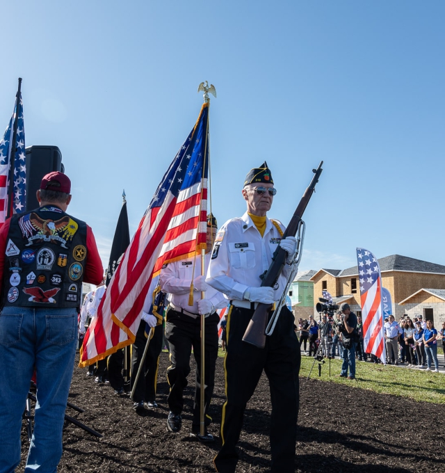 Helping a Hero Home Topping Off