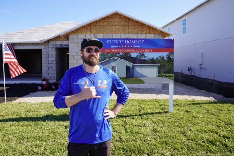 Helping a Hero Home Topping Off