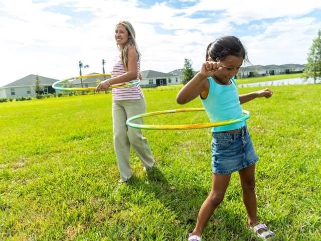 family hula hoop