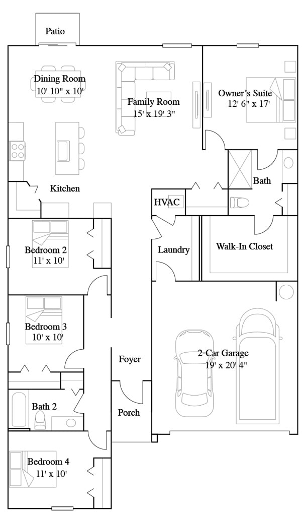 Celeste Floorplan by Lennar