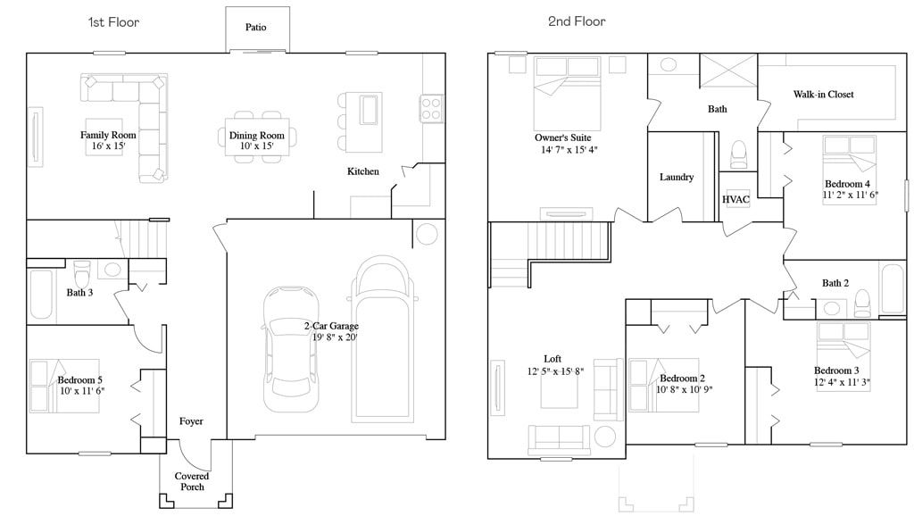 Eclipse Model HOme Floorplan