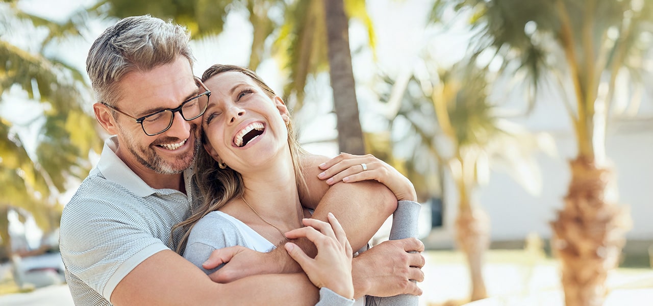 Homebuyer couple in florida