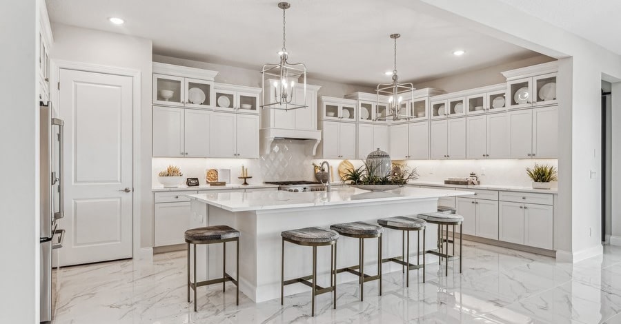 Wylder interior home kitchen in St. Lucie County