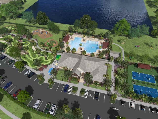 Brystol North Amenity Center Aerial