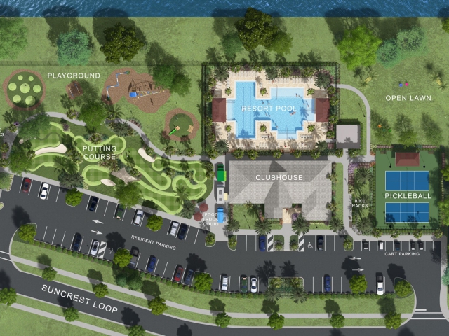 Brystol North Amenity Center aerial