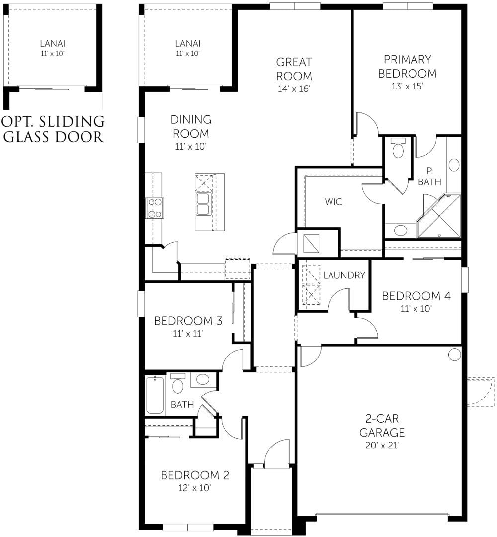 Dream Finders Mulberry Floorplan