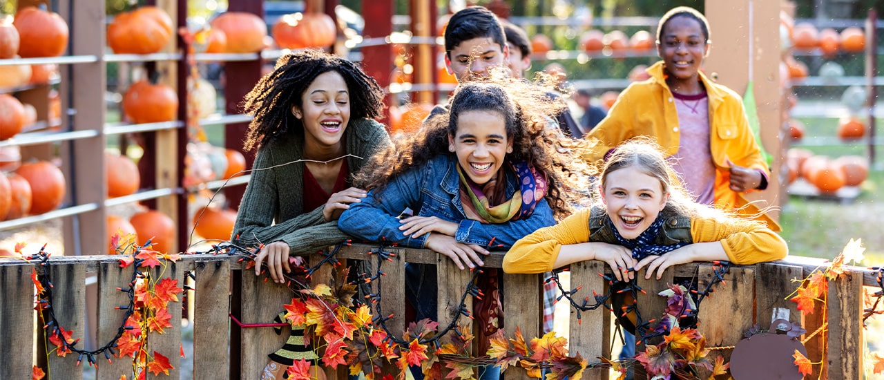 Port St. Lucie Fall Events kids at pumpkin patch