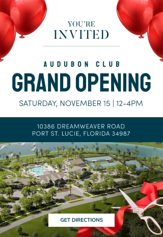 Audubon Club Grand Opening