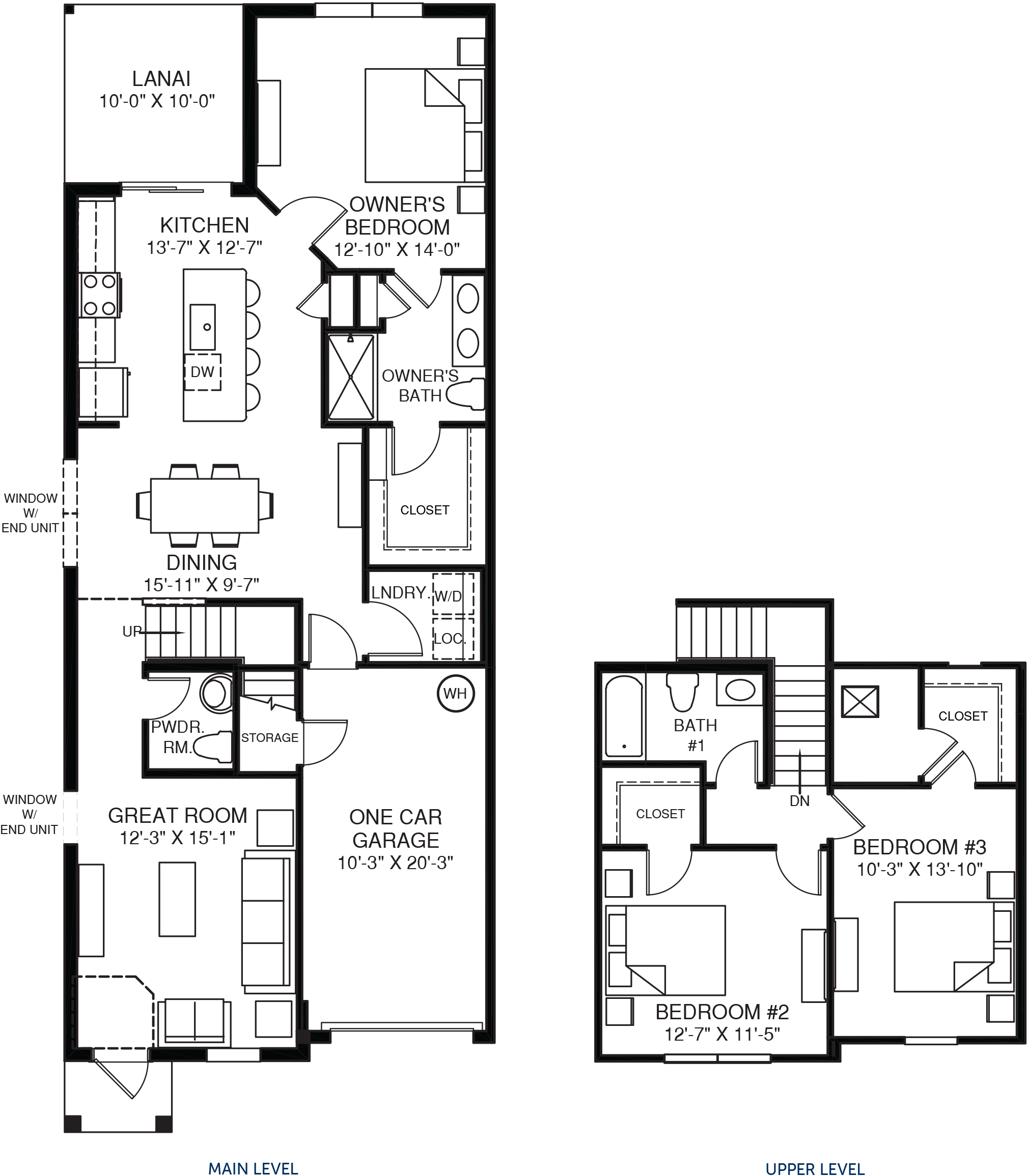 Townhouse Neptune Floorplan