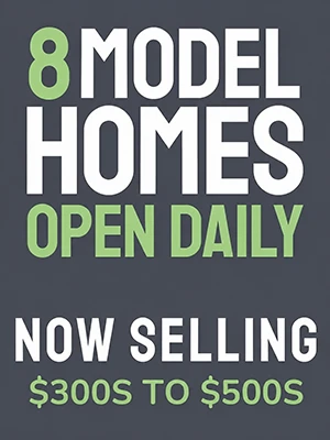 8 model homes