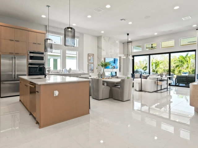 Glynlea Perry Model Home Living Room