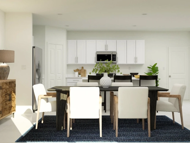 Lennar Columbus Model Home kitchen