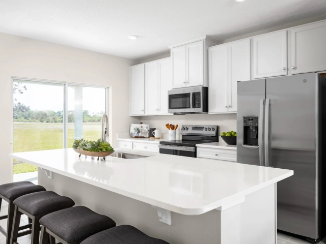 Ryan Homes Neptune Model Kitchen