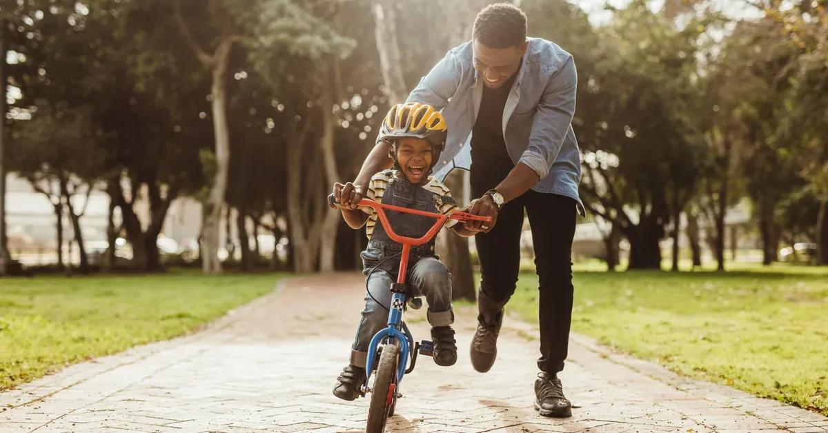 Wylder Dad Kid Bike Ride