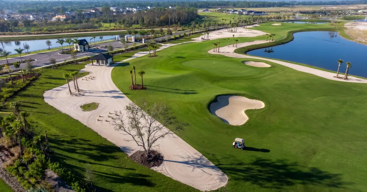 Wylder Golf Course Aerial